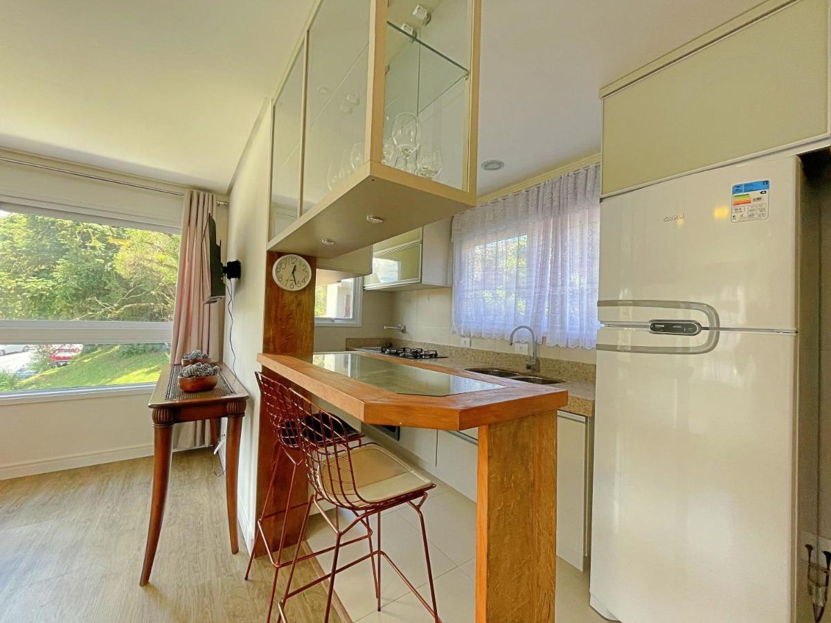 Ferienwohnung No Coracao De Gramado, A 350M Da Rua Coberta! Exterior foto